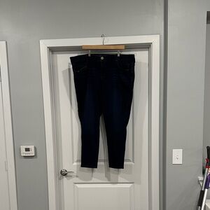 Democracy Women's Dark Blue Skinny Jeans